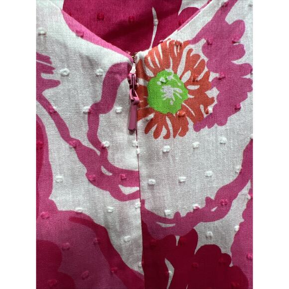 Lilly Pulitzer "Eryn Dress" Hotty Pink Cherry Begonias Size 8 NWT $198 Value - Picture 7 of 15